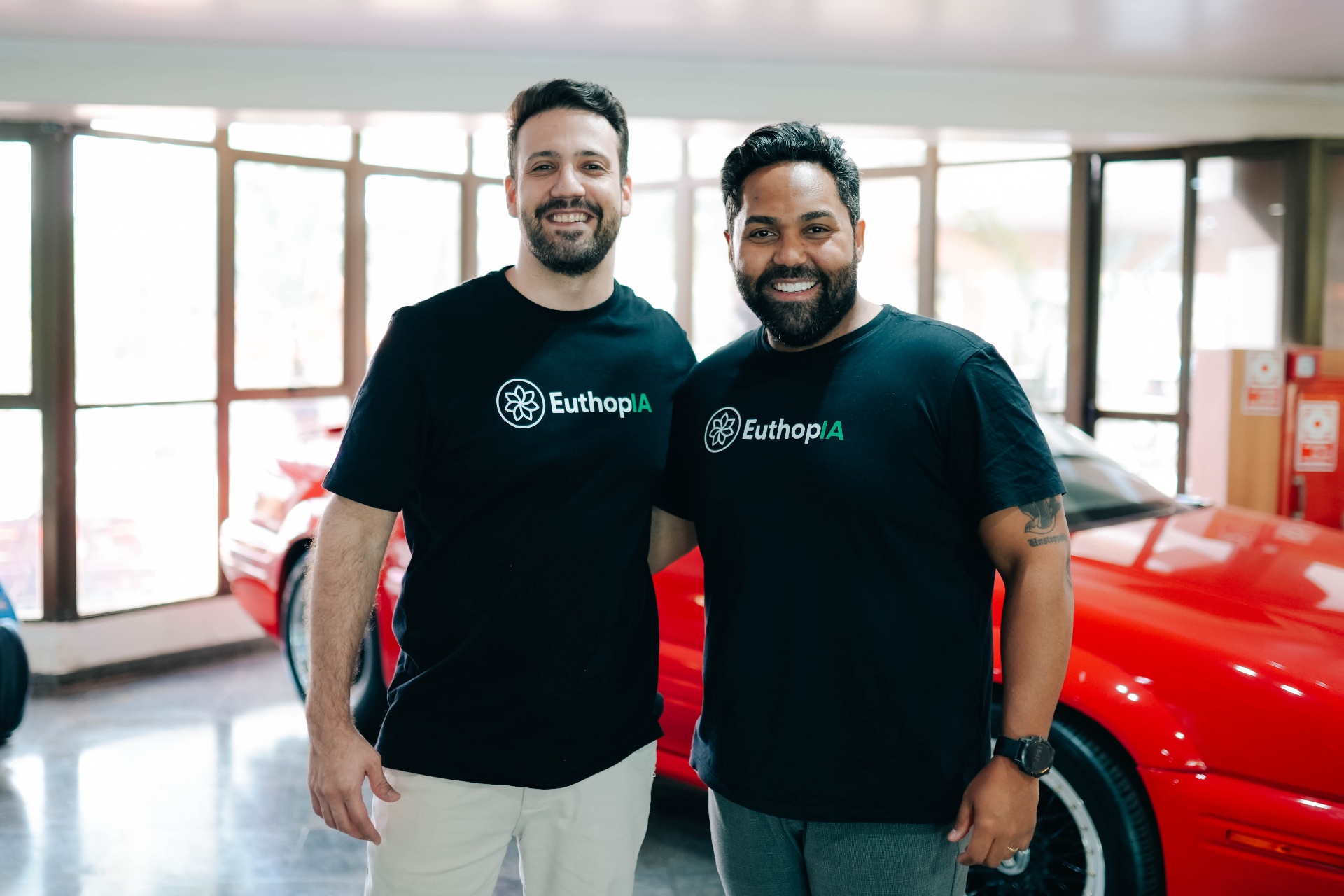 EuthopIA — Co-fundadores Leopoldo Isola e Vitor Hugo Alves